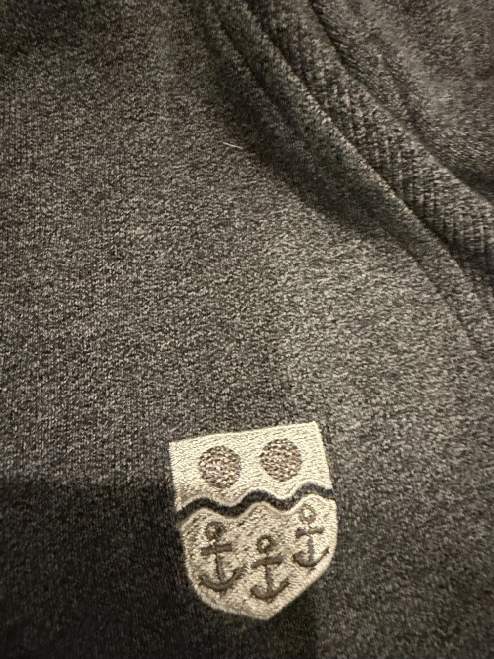 Lululemon Scuba cropped half zipped hoodie with logo